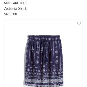 Breezy summer stitchfix skirt XXL